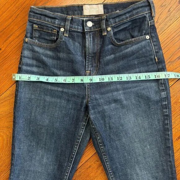 Everlane Kick Crop Flare Jeans size 27 - Picture 6 of 8